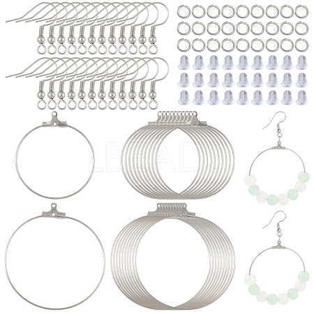 20Pcs 2 Styles 304 Stainless Steel Pendants STAS-YW0003-07-1