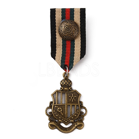 Medal Alloy Lapel Pin JEWB-WH0027-04AB-1