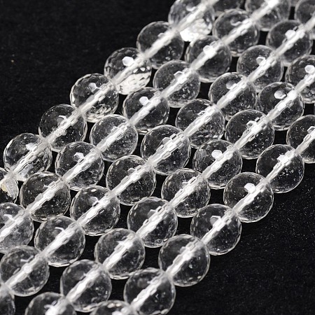 Natural Crystal Beads Strands G-G736-05-8mm-1