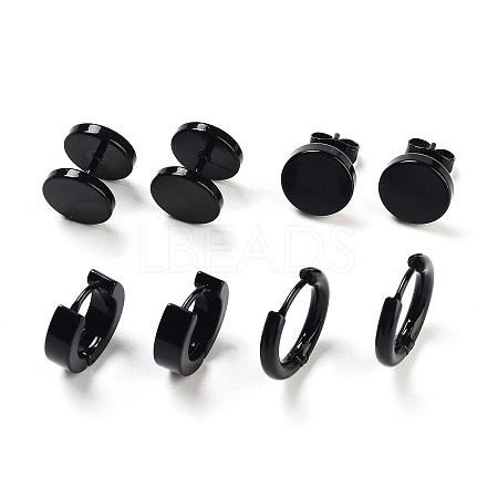 Stainless Steel Earrings EJEW-XCP0001-11EB-1