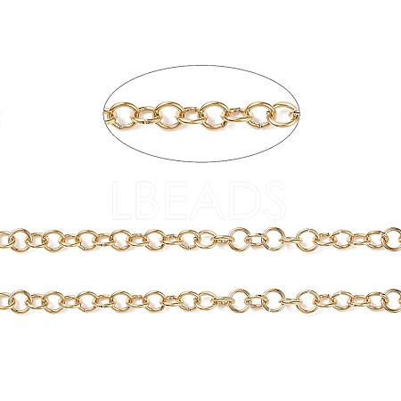 Ion Plating(IP) 304 Stainless Steel Rolo Chains CHS-H013-07G-D-1