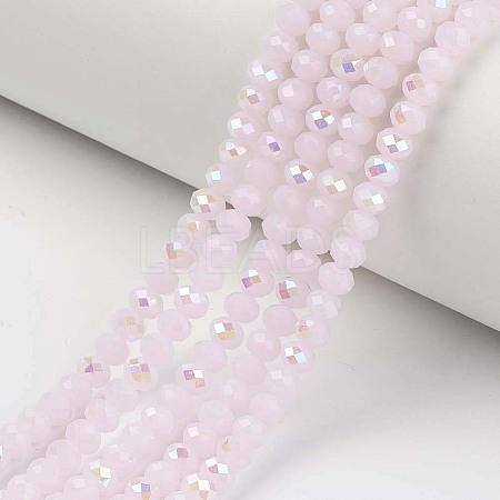 Electroplate Glass Beads Strands EGLA-A034-J10mm-L05-1