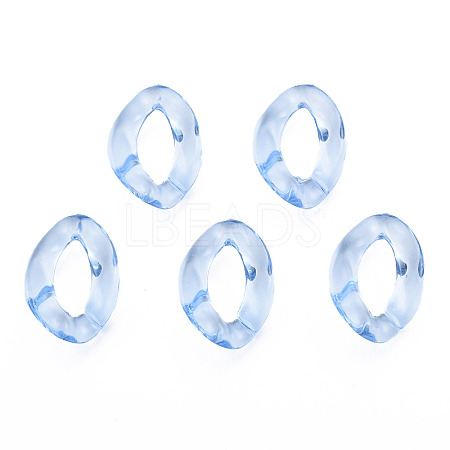 Transparent Acrylic Linking Rings OACR-S036-001A-J02-1