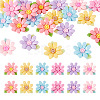 20pcs Opaque Resin Cabochons RESI-TADJ0001-08B-2