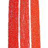 Electroplate Glass Beads Strands EGLA-A044-P4mm-A03-2