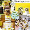 60Pcs Bees Polyester Wool Pom Pom Ball DIY-CY0003-29-5