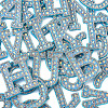 Alphabet Resin Rhinestone Patches DIY-TAC0005-45F-4
