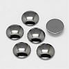 Non-magnetic Synthetic Hematite Cabochons G-P162-05-10mm-1