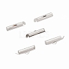 Iron Slide On End Clasp Tubes IFIN-R212-1.6cm-P-1