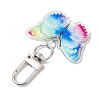 Butterfly Acrylic Pendant Decorations HJEW-JM02372-5