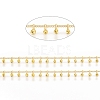 Brass Handmade Beaded Chain CHC-G011-07G-01-1