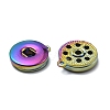 Alloy Hang Snap Base Pendant FIND-WH0110-280RC-1