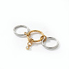 304 Stainless Steel & Clear Cubic Zirconia Finger Rings WGBEEB1-02-1