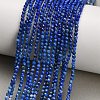 Gradient Color Natural Lapis Lazuli Beads Strands GG-CBA4399-A03-01-1
