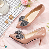 2Pcs Cloth with Rhinestone Shoe Buckle Clips FIND-FH0008-78B-4