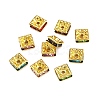 Brass Rhinestone Spacer Beads RSB073NFG-5