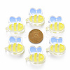Transparent Acrylic Beads X-MACR-S374-06A-01-3