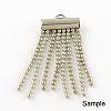 Iron Slide On End Clasp Tubes IFIN-R212-4.0cm-P-2