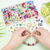  550Pcs Transparent Crackle Glass Beads CCG-PH0001-06-5
