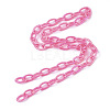 Acrylic Opaque Cable Chains X-PACR-N009-001G-3