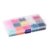 150G 15 Colors Handmade Polymer Clay Beads CLAY-JP0001-12-6mm-9