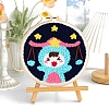 DIY Punch Embroidery Beginner Kits PW-WGB7F9E-08-1