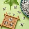 100Pcs 10 Styles Tibetan Style Alloy Pendants TIBEP-CJ0002-45-5