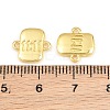 Brass Connector Charms KK-CBA5CB0-22G-3