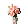 Miniature Rose Potted Plant Flower Arrangement PW-WG52079-04-1