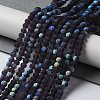 Transparent Glass Beads Strands LS-EGLA-A044-T8mm-MB15-2