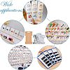 Marble Texture Pattern Paper Display Cards CDIS-NB0001-11-6
