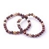 Natural Mookaite Beads Stretch Bracelets BJEW-F380-01-A17-1