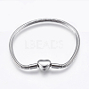 Tarnish Resistant 304 Stainless Steel European Style Chains Bracelet Making X-STAS-E428-10B-P-1