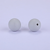 Round Silicone Focal Beads SI-JX0046A-83-2
