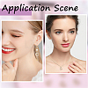 60Pcs Moon & Star Alloy with Rhinestone Small Handmade Pendant Charms FIND-SC0006-79-5