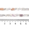 Electroplate Glass Beads Strands EGLA-D030-07A-4