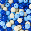 Opaque Acrylic Beads OACR-TAC0014-06G-3