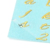 Brass Self-Adhesive Picture Stickers DIY-C059-01D-5