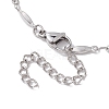 Non-Tarnish 304 Stainless Steel Oval link Chain Necklaces NJEW-JN04745-5