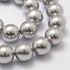 Shell Pearl Beads Strands BSHE-L026-05-10mm-3