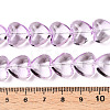 Transparency Glass Beads Strands X1-GLAA-T023-13G-4