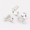 Natural Quartz Crystal Finger Rings RJEW-P120-D05-1