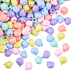 180Pcs Opaque Acrylic Beads TACR-SC0002-71-1