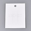 Gradient Color Cardboard Paper Jewelry Display Cards for Hair Clip Storage CDIS-N004-19-2