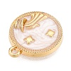 Alloy Enamel Pendants X1-ENAM-T021-03H-2