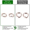 925 Sterling Silver Open Jump Rings STER-F036-02RG-1x6mm-2