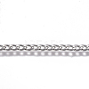 Non-Tarnish 304 Stainless Steel Chain X-CHS-G017-11P-0.6mm-1