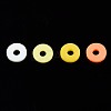 Handmade Polymer Clay Beads Strands CLAY-R089-6mm-T02B-09-3