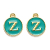 Golden Plated Alloy Enamel Charms LS-ENAM-Q437-15Z-1