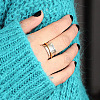 Retro 304 Stainless Steel Rotating Finger Rings FS-WG73D68-04-1